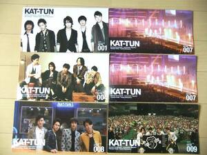 *KAT-TUN*ファンクラブ会報♪6冊セット♪Vol.1.4.7.8.9