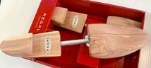 REGALシューツリーTY51新品SHOE TREES(バネ式) 紳士靴用Lサイズ木製レッドシダー紳士 メンズ革靴にシューキーパー_画像2