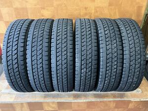 P581 205/85R16 LT ブリヂストン　ブリザック W979 スタッドレス　6本　2021年製　1本サイドウォール部分に傷有り