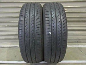 YOKOHAMA ヨコハマ BluEarth AE01F 185/70R14 88S 2017年製 2本 6.5分山 [R2849]