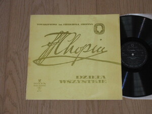 MUZA盤☆POLONEZY MLODZIENCZE/CHOPIN/DZIELA WSZYSTKIE（輸入盤）/XL-0078/230g/ポーランド