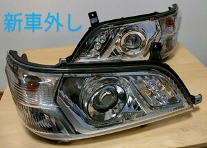 （新車外し/極上品） 日野 デュトロ TOYOTA ダイナ　トヨエース 純正 LED ヘッドライト 左右 24V koito 37-25 81110-37871 81150-37871