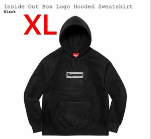 Supreme Inside Out Box Logo Hooded Sweatshirt "Black"