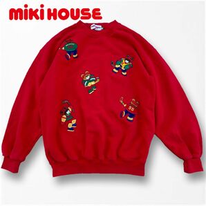 【MIKI HOUSE】ミキハウスジュニア　kids くまワッペン