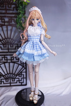 Pure Drop【casual line】■メイド服 水色　 DD・SD・1/３bjd_画像1