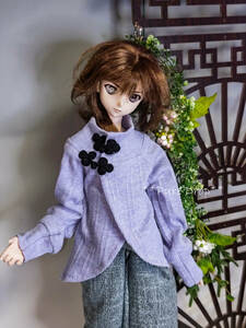 Pure Drop【casual line】■チャイナボタン　トップス　DDｂ・1/３bjd 