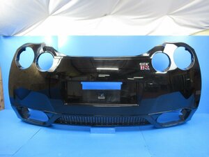 日産 GT-R R35 前期 純正 リアバンパー ブラックソリッド 【 85022 JF04H 】【 85014 JF04H 】(M089772)