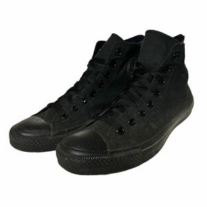 BA478 CONVERSE コンバース オールスター チャックテイラー メンズ ハイカットスニーカー US8.5 27cm ブラック キャンバス