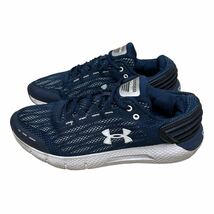 AN153 UNDER ARMOUR アンダーアーマー CHARGED ROGUE メンズ ランニングシューズ スニーカー US9.5 27.5cm ネイビー ホワイト メッシュ_画像2