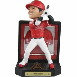 大谷翔平 エンゼルス 額入りユニフォーム付き ボブルヘッド人形 新品箱入り 限定版 完売品 バブルヘッド 首振り人形