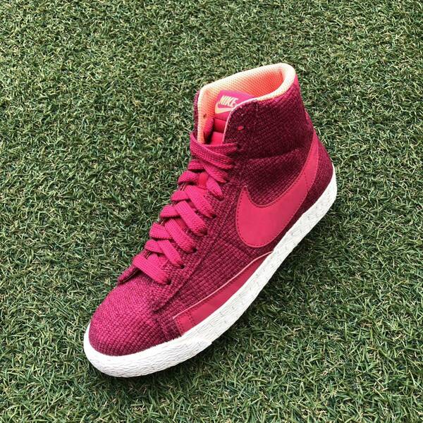 美品24 NIKE BLAZER MID TEXTILE ナイキ ブレザーミッド テキスタイル HW441