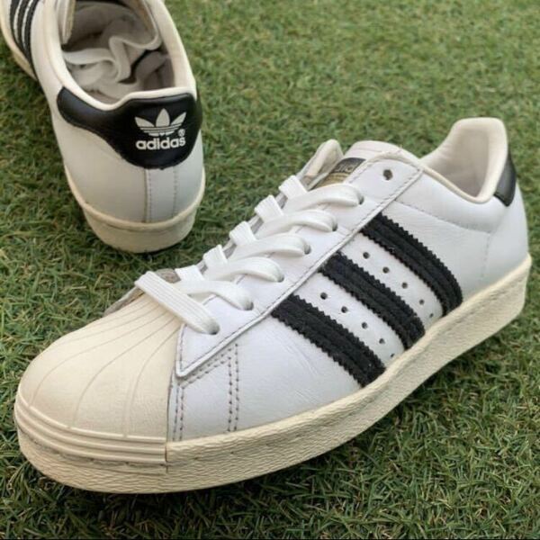 美品23 adidas SS80S アディダス スーパースター80s F563