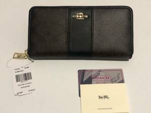 [新品未使用]　COACH長財布　コーチ　F52859 ブラウン 1円スタート