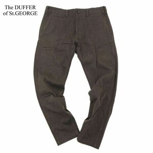 20AW★ The DUFFER of St.GEORGE ダファー ワンダーシェイプ★ ストレッチ 微起毛 テーパード スキニー パンツ Sz.M　メンズ　A3B05059_A#Q