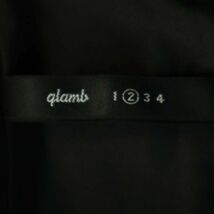 glamb グラム 通年 総裏★ 2B スリム アンコン テーラード ジャケット Sz.2　メンズ 黒　A3T12458_A#O_画像6