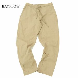 22AW★ BAYFLOW ベイフロー 通年 ストレッチ イージー パンツ Sz.3　メンズ　A3B05119_B#R