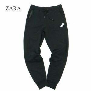 ZARA ATHLETICZ ザラ マン 通年 スウェット★ ストレッチ イージー ジョガー パンツ Sz.30　メンズ 黒 トレーニング　A3B05132_B#R