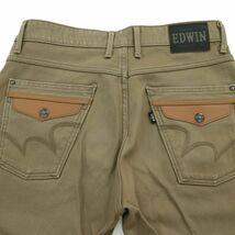 EDWIN エドウィン E53WFP WILD FIRE★ 防風 防寒 裏起毛 ストレッチ デニム パンツ ジーンズ Sz.33　メンズ日本製 バイク　A3B05315_B#Q_画像5