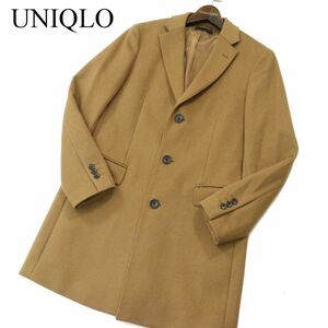 UNIQLO ユニクロ 秋冬 ウール カシミヤ★ チェスター コート Sz.S　メンズ　A3T13419_B#N