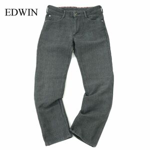 EDWIN エドウィン ER03WF WILD FIRE ジャージーズ 防風 防寒 グレンチェック ストレッチ パンツ Sz.S　メンズ 日本製 バイク　A3B05269_B#Q