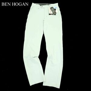 【新品 未使用】 BEN HOGAN ベンホーガン 秋冬 ヒートクロス 発熱 ストレッチ スラックス パンツ Sz.79　メンズ 灰 ゴルフ　A3B05342_B#Q