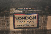 美品/英国製 LONDON Tradition ロンドントラディション　ダッフルコート 38（S-M相当）グレー/水牛角_画像9