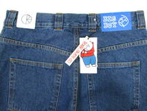 新品☆最安 POLAR SKATE CO ポーラースケートCO BIGBOY JEANS ビッグボーイ ジーンズ DARK BLUE SIZE:S.dime gx1000 alltimers quasi huftc_画像6