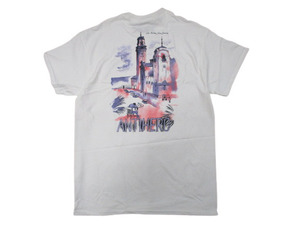 スポット☆限定 ANTIHERO アンタイヒーロー CITY SCAPES Tシャツ TODD FRANCISデザイン 白 SIZE:M.スピットファイヤー スラッシャー