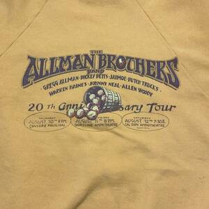 All Man Brothers バンド トレーナー Medium【ビンテージ.】]【V/【アメリカ購入.】]【A