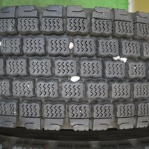 [送料無料]バリ溝！22年！9分★トラック タイヤ 225/80R17.5 123/122L スタッドレス ブリヂストン W910 17.5インチ★3052701クスタ_画像8