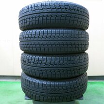 *送料無料*バリ溝！9分★トヨタ アクア 純正 スチール 175/65R15 スタッドレス ミシュラン X-ICE XI3 15インチ PCD100/4H★3101801イス_画像5