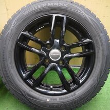 [送料無料]バリ溝！9.5分★プジョー 等 EUROTECH 185/65R15 スタッドレス ダンロップ ウインターマックス WM01 PCD108/4H★3062604Hス_画像3