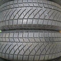 [送料無料]バリ溝！21年！ほぼ10分★プリウス等 195/65R15 スタッドレス バイキング WINTECH WT6 SCHNEIDER PCD100/5H★3070708Hス_画像9