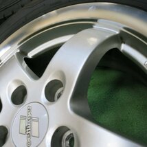 [送料無料]バリ溝！9分★ワーゲン 等 oettinger 195/65R15 スタッドレス ダンロップ ウインターマックス WM01 PCD112/5H★3071008イス_画像7