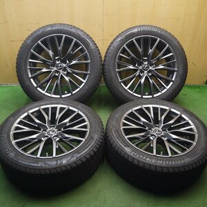 *送料無料*センサー！綺麗！21年★レクサス RX450h Ｆスポーツ 純正 235/55R20 スタッドレス ブリヂストン DM-V3 PCD114.3/5H★3110601Hス