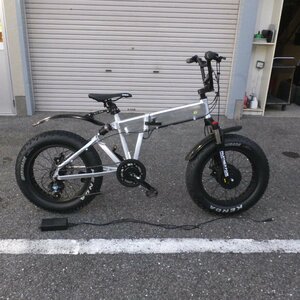  Gifu departure * capital. .sk electric bike fatbike gran beet GRAN BATTEMENT 20 -inch *