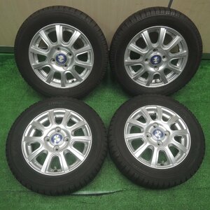 [送料無料]バリ溝！9.5分以上★スタッドレス 155/65R13 トーヨー ガリット G5 JENEIGE 社外 アルミ 13インチ PCD100/4H★3083001SYス