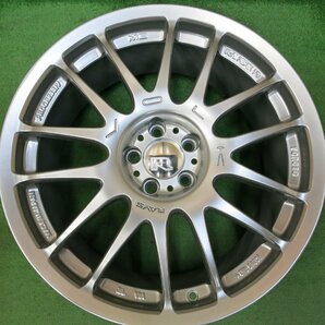 [送料無料]キレイ★RAYS PROGRESSIV ME ホイール 18インチ レイズ プログレッシブ 18×8J PCD100/5H★3080503ヒホの画像1