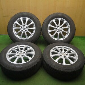 [送料無料]バリ溝！9.5分★スタッドレス 225/65R17 トーヨー ウインター トランパス TX JOKER ジョーカー PCD114.3/5H★3080902Hス