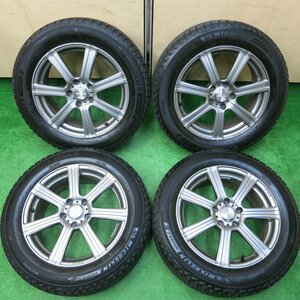 *送料無料*バリ溝！22年！キレイ！9.5分以上★スタッドレス 225/55R17 ミシュラン X-ICE SNOW EUROMAGIC BLEST PCD114.3/5H★3111501イス