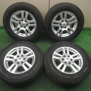 *送料無料*バリ溝!21年!綺麗!9.5分★トヨタ 150 ランクルプラド 純正 265/60R18 スタッドレス トーヨー GSi-6LS PCD139.7/6H★3111402TNス