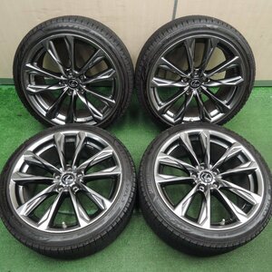 *送料無料*センサー付！バリ溝！21年★レクサス IS Fスポーツ 純正 235/40R19 265/35R19 スタッドレス BS VRX3 PCD114.3/5H★3111804HAス