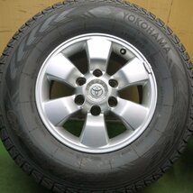 超バリ溝！22年！9.5分以上★トヨタ ハイラックス サーフ 純正 265/70R16 スタッドレス ヨコハマ アイスガードG075 16インチ PCD139.7/6H★_画像2