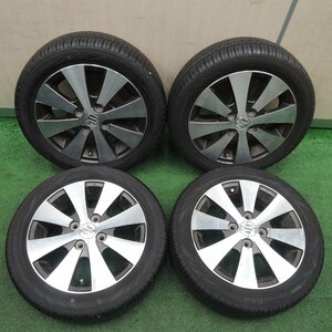 *送料無料*バリ溝！22年！ほぼ10分★スズキ ワゴンR 純正 165/55R14 オートバックス Maxrun Efficia 14インチ PCD100/4H★3111502SYノ