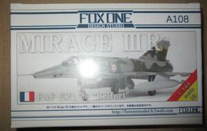 フォックスワンデザイン 1/144 フランス空軍 ミラージュⅢR A108