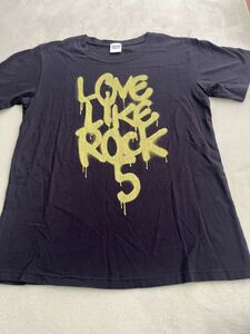 aiko　LOVE Like Rock5 LLR5　Tシャツ　デカ