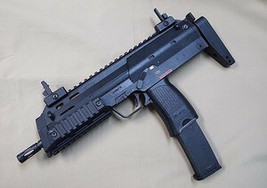 KSC GAS-BLK H&K MP7A1 タクティカル風カスタム？ セミ/フル切替 サブマシンガン ガスブローバック