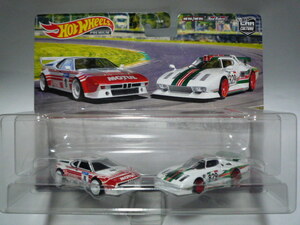 ホットウィール　カーカルチャー　２pack　「BMW M1 プロカー　＆　ランチャ ストラトス グループ5」