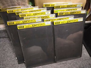 DVD　トールケース　13枚セット　業務用　レンタル仕様　ケース　CD　ディスク　収納　ツタヤ　ゲオ　店舗　プラスチック製　パッケージ