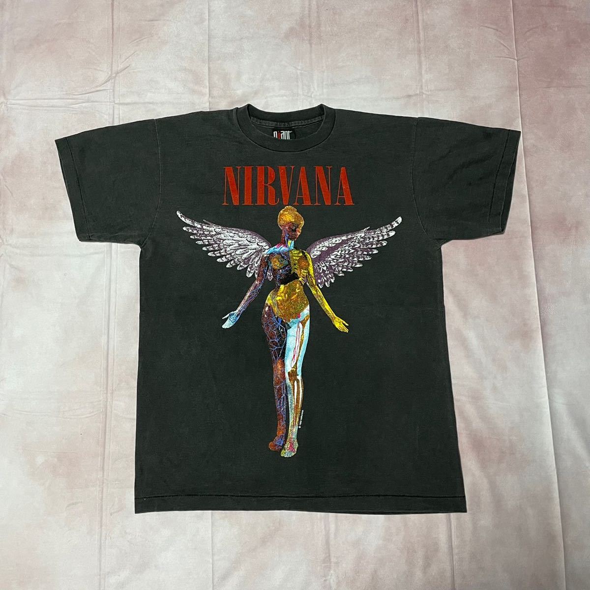 Yahoo!オークション -「nirvana tシャツ s」の落札相場・落札価格